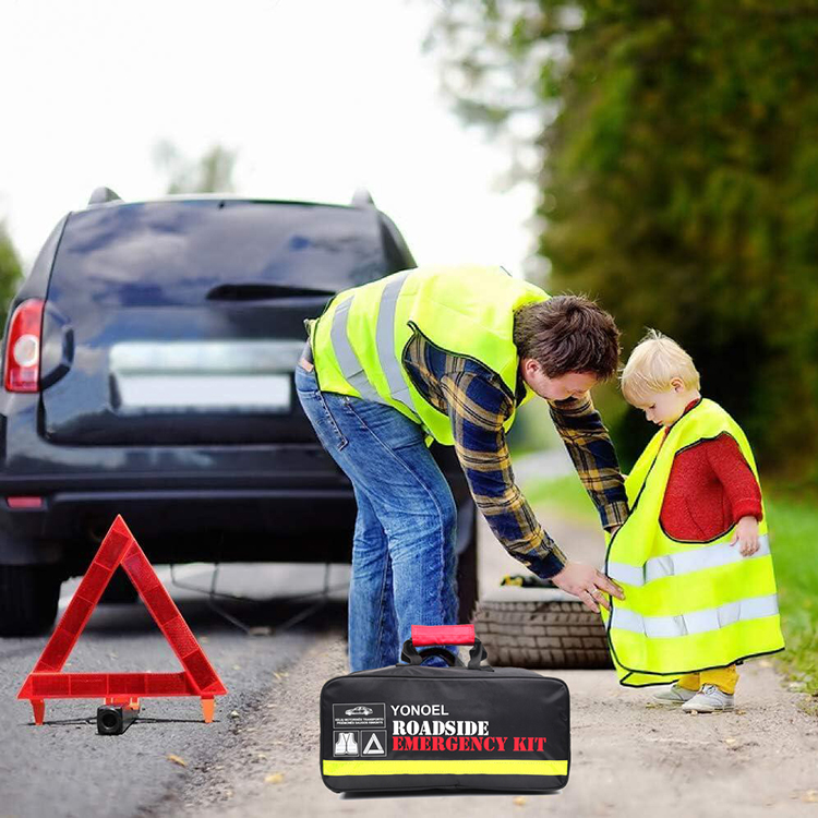 Straßenrand-Auto-Notfall-Set, Sicherheits-Hilfe-Set, Auto-Zubehör, Outdoor-Survival-Set