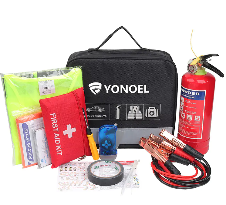 Yonoel Roadside Car First Aid Kit