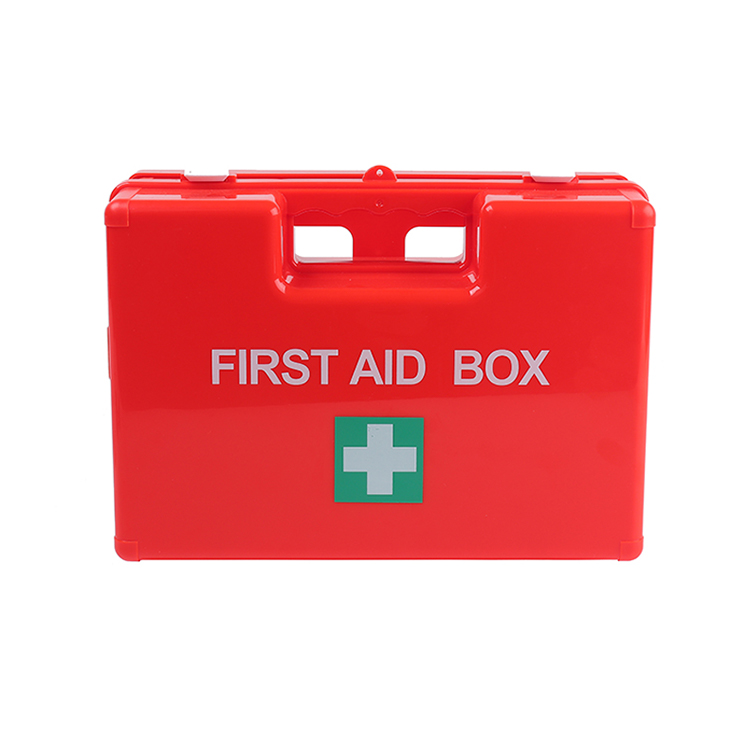 Erste-Hilfe-Koffer Standard mit Inhalt nach DIN 13157 inklusive praktischer Wandhalterung. Erste-Hilfe-Koffer in Grün für Gewerbe, Büro, Bau