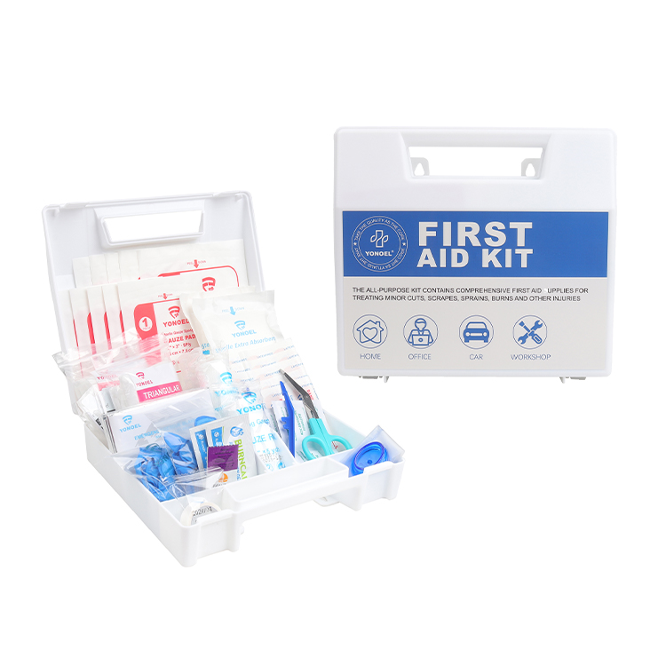Konformes Erste-Hilfe-Set, Allzweck-Notfall-Erste-Hilfe-Set für 25 Personen für Unternehmen, Baustellen, Privathaushalte und Fahrzeuge
