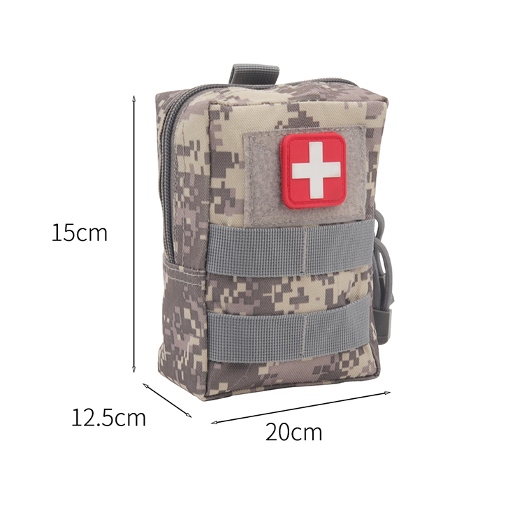 Heißer Verkauf Outdoor Sport Wasserdicht Langlebig Rip-Away Medizinische Ausrüstung Mini Erste Hilfe Kit Molle IFAK Tasche Tasche Wandern camping