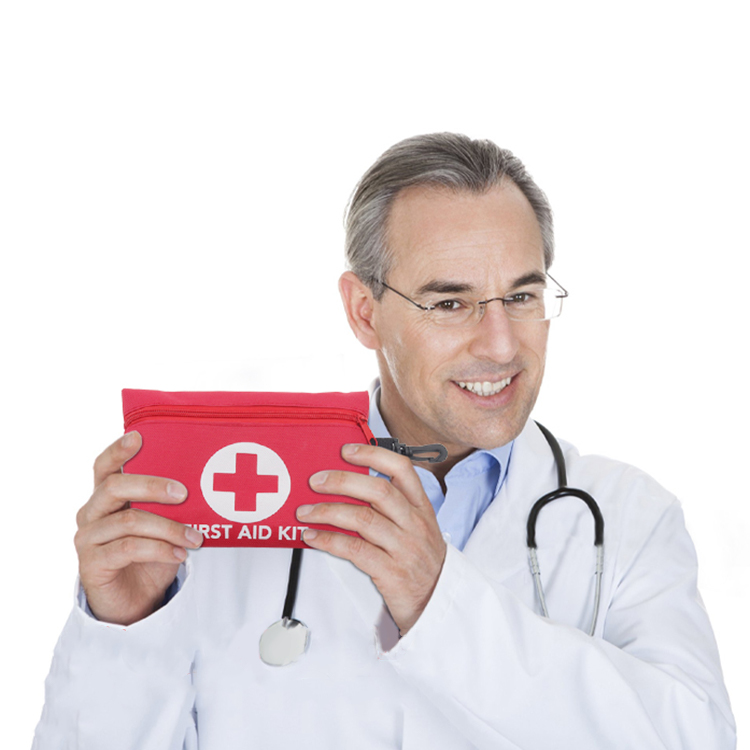 Tragbares Mini-Erste-Hilfe-Set für medizinische Zwecke, 20 x 14 cm, für Sport, Reisen, Notfall-Erste-Hilfe-Set für Auto, Zuhause, Büro als Geschenk