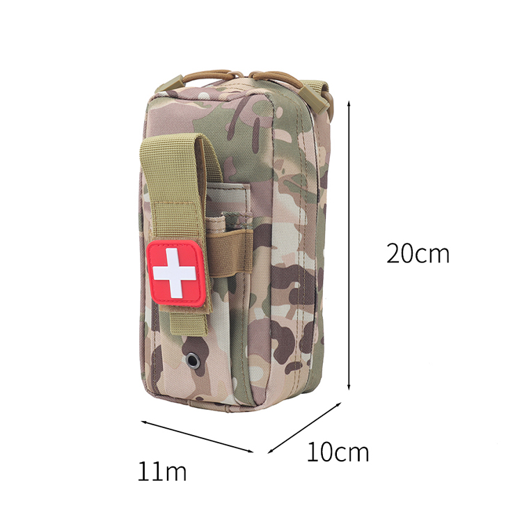 IFAK-Beutel, Erste-Hilfe-Set-Tasche, leer, Molle, taktische medizinische Tasche, Plattenträger, Medic-Rettungstasche, Emt First Med-Beutel