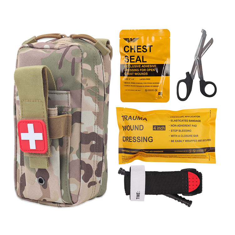 IFAK-Beutel, Erste-Hilfe-Set-Tasche, leer, Molle, taktische medizinische Tasche, Plattenträger, Medic-Rettungstasche, Emt First Med-Beutel