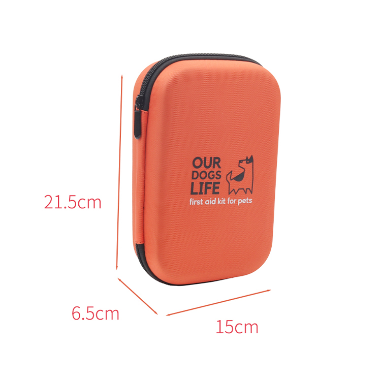 Erste-Hilfe-Set für Katzen und Hunde im Auto – Haustier-Notfallset für Reisen zu Hause, im Büro – Campingutensilien für Hunde mit digitalem Thermometer, Maulkorb und Mini-Erste-Hilfe-Tasche
