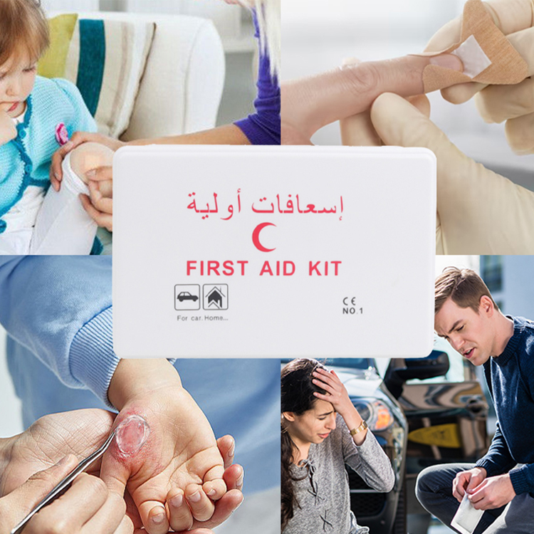 Tragbares Notfall-Erste-Hilfe-Set für die Versorgung kleinerer Wunden, perfekt für Zuhause, Auto, Reisen, Campingutensilien und Outdoor-Notfallset