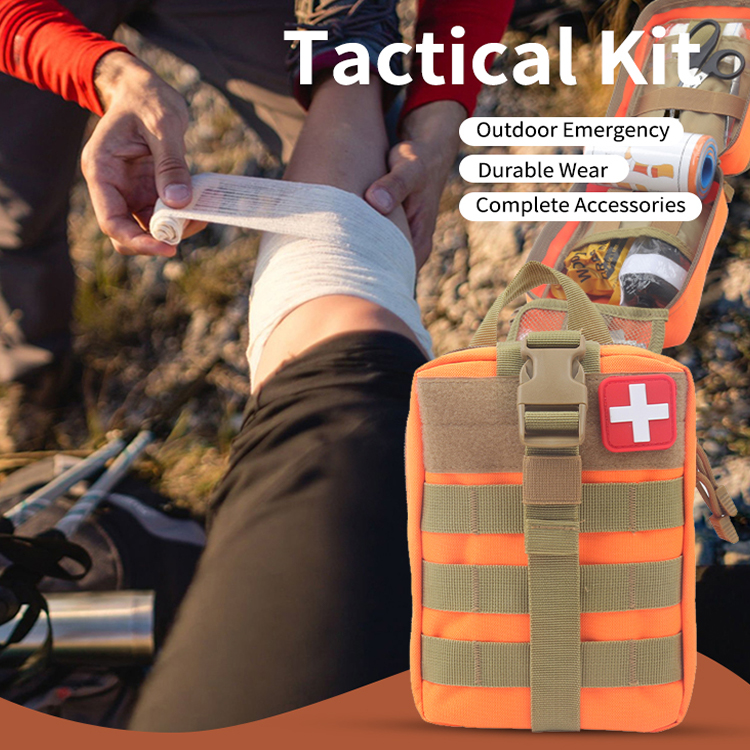 149-teiliges Survival-Ausrüstungs-Erste-Hilfe-Set IFAK mit Molle-System, unverzichtbare Campingausrüstung, medizinische Notfallversorgung für das Auto im Freien