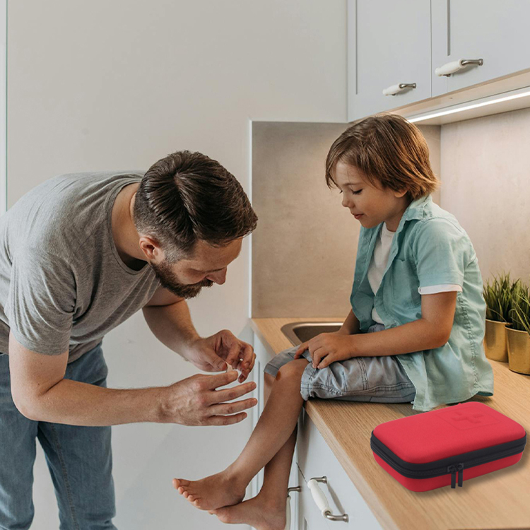 Maßgeschneiderte Tasche für medizinisches Erste-Hilfe-Set für Zuhause, Büro, tragbares Auto-Notfallset, Trauma-Erste-Hilfe-Set als Geschenk